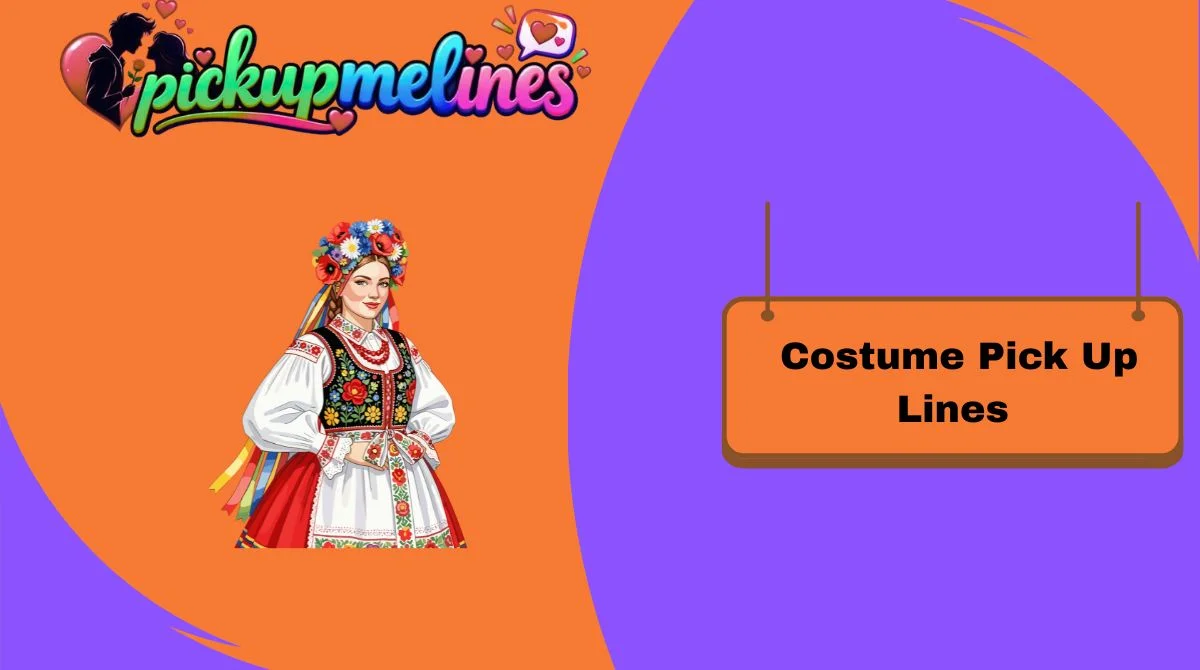 Costume Pick Up Lines