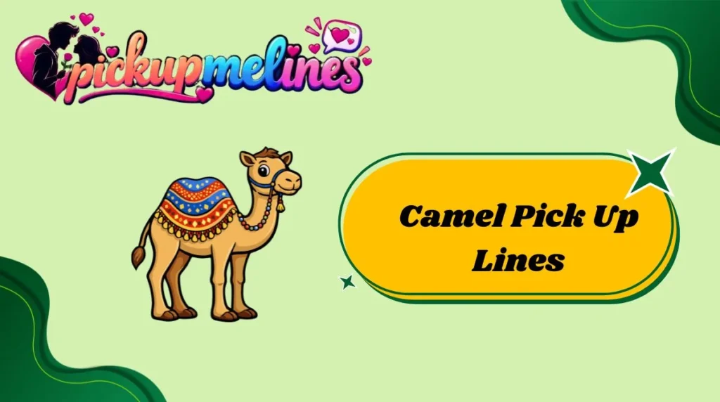 Camel Pick Up Lines