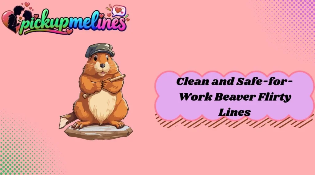 Clean and Safe-for-Work Beaver Flirty Lines