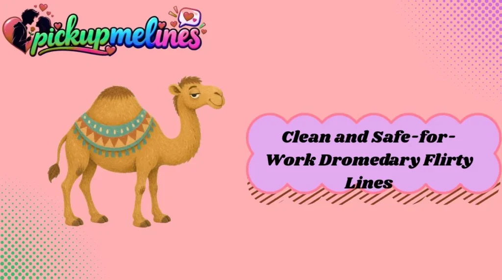 Clean and Safe-for-Work Dromedary Flirty Lines