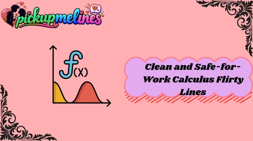 Clean and Safe-for-Work Calculus Flirty Lines
