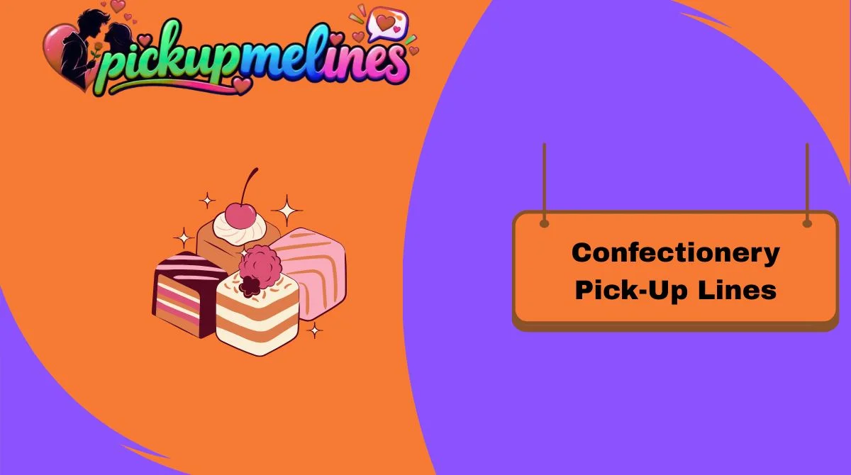 Confectionery Pick-Up Lines