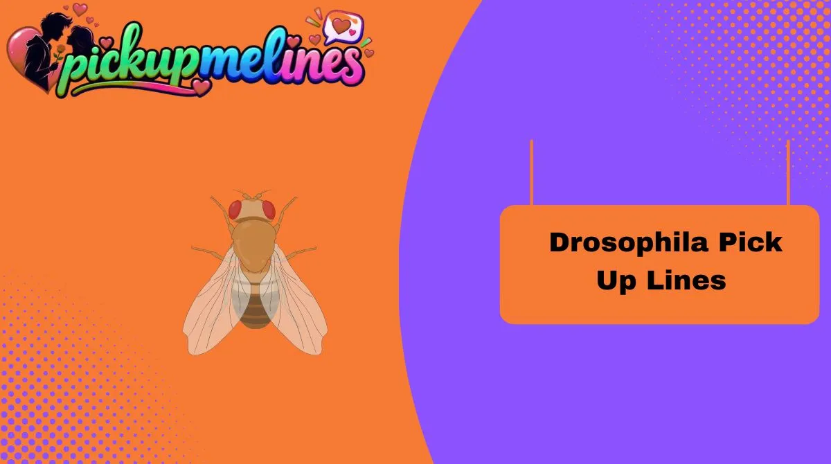 Drosophila Pick Up Lines