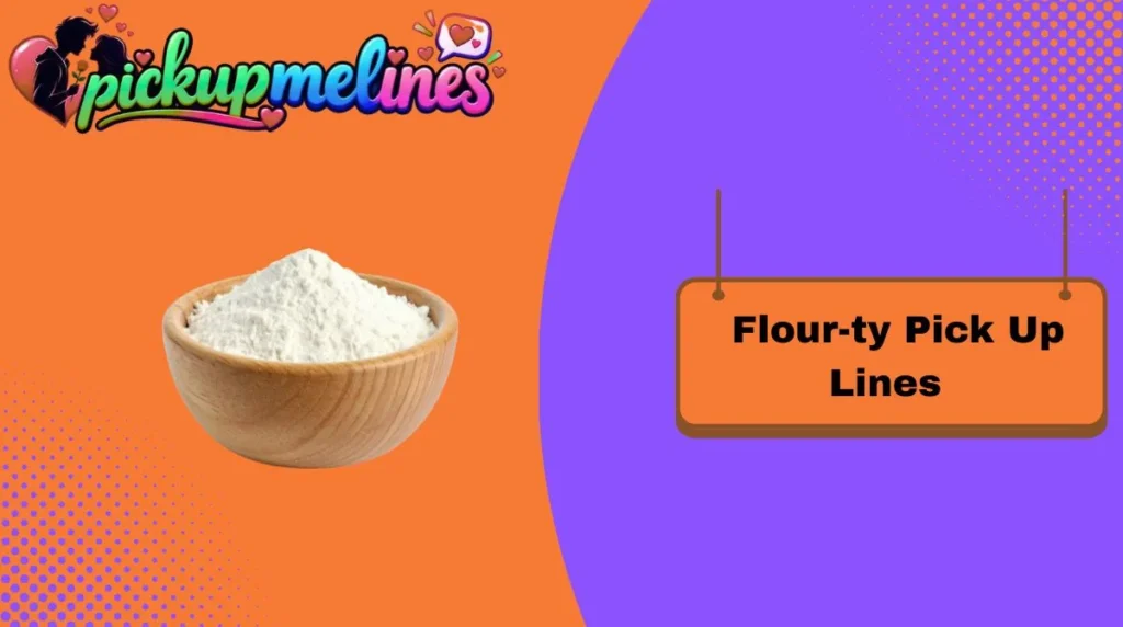 Flour-ty Pick Up Lines