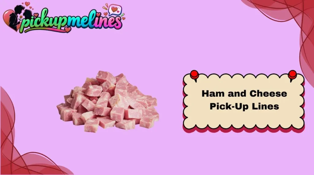 Ham and Cheese Pick-Up Lines