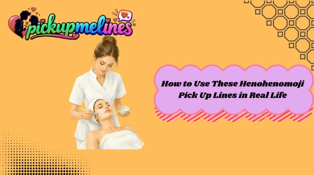 How to Use These Henohenomoji Pick Up Lines in Real Life