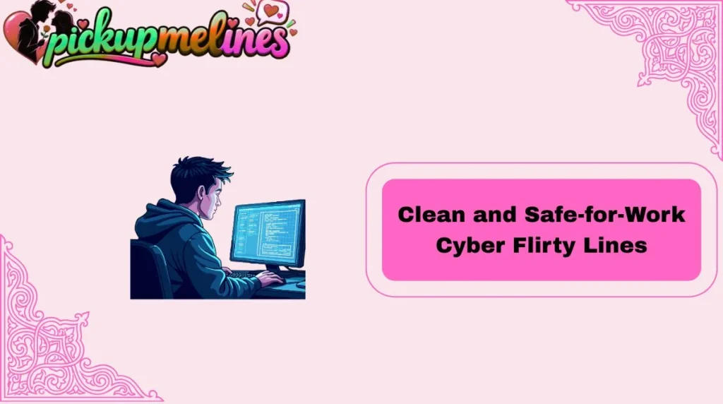 Clean and Safe-for-Work Cyber Flirty Lines