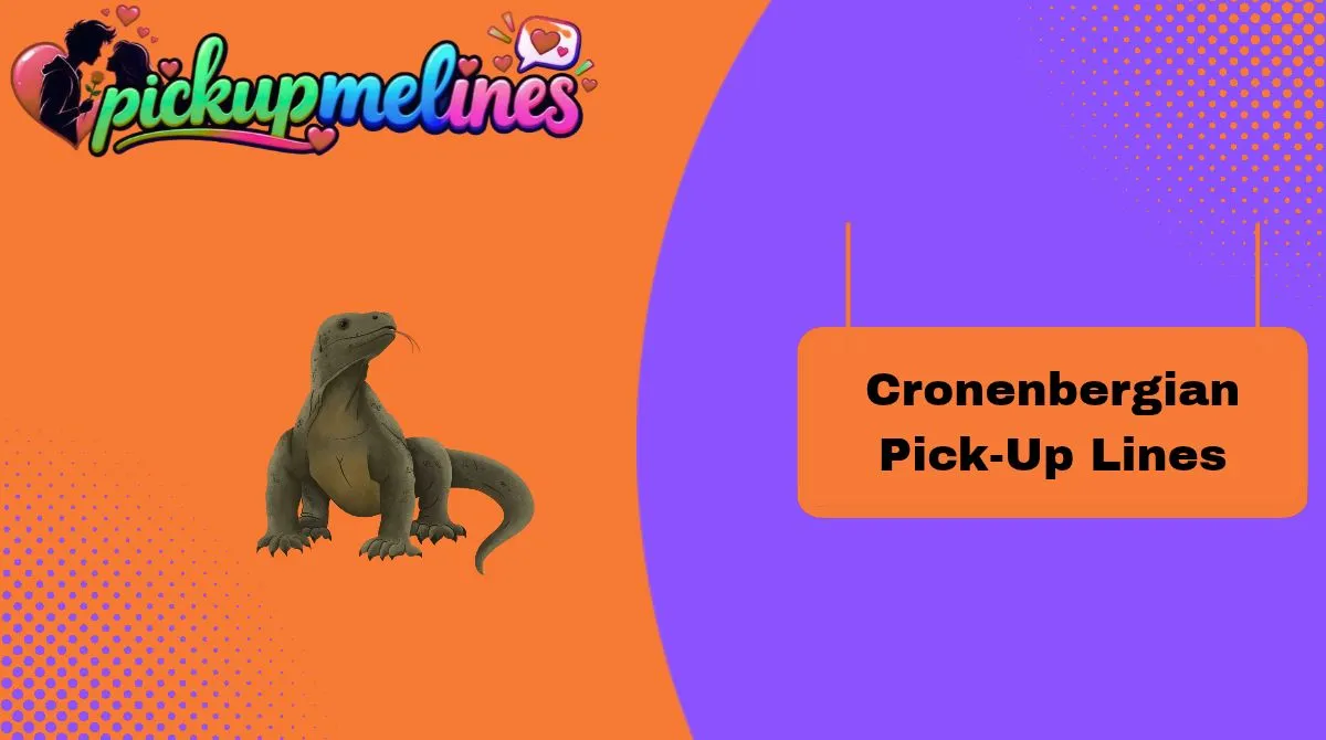 Cronenbergian Pick-Up Lines