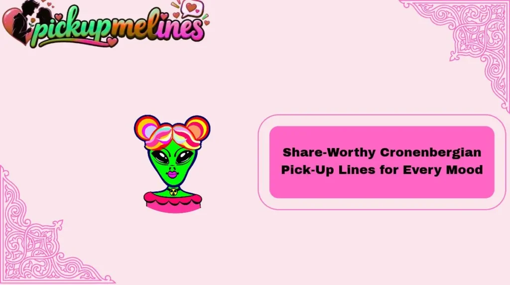 Share-Worthy Cronenbergian Pick-Up Lines for Every Mood